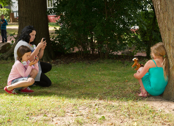 VHS Bruchhausen Vilsen "Kinder Foto Ferien Workshop" am 14.08.2014 - Wie man sieht - wir haben viel gelernt und viel Spaß gehabt!