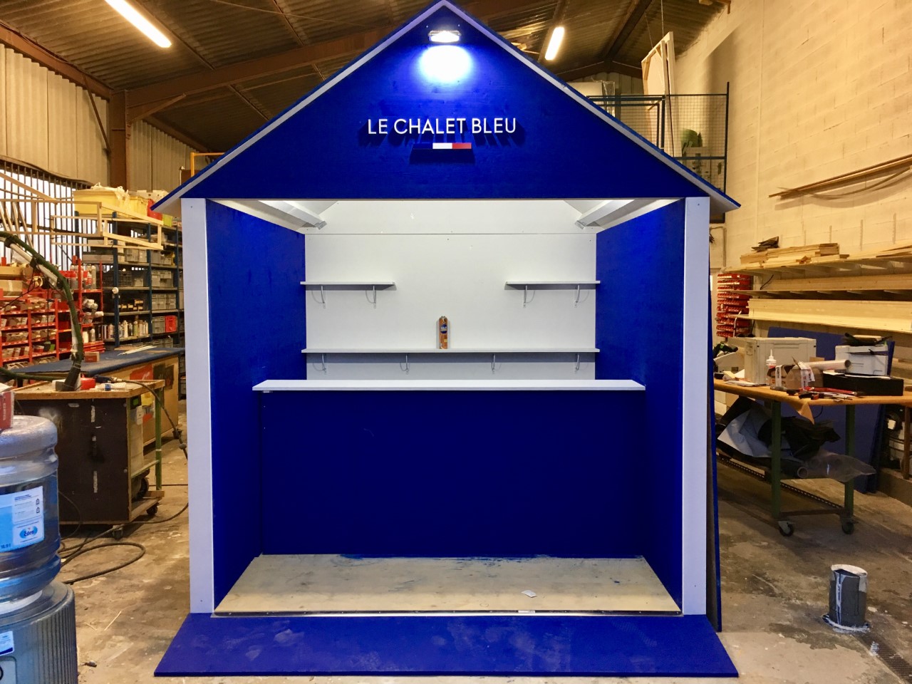 Cabane stand pour salon Cannes