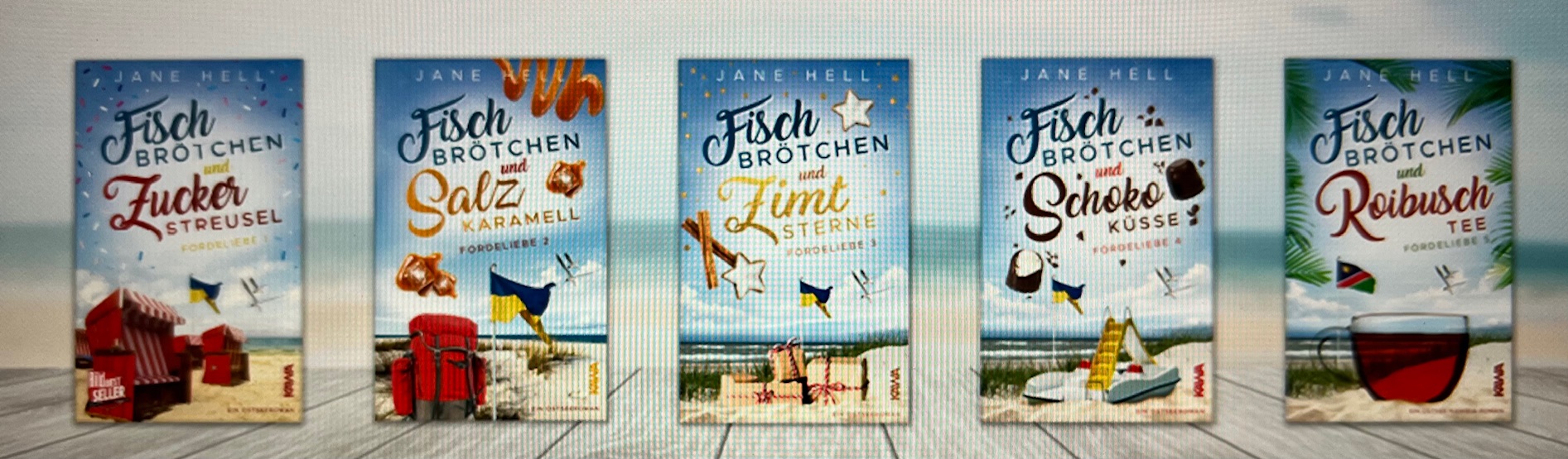 Fischbrötchen & ... Fördeliebe 1 - 5 von Jane Hell