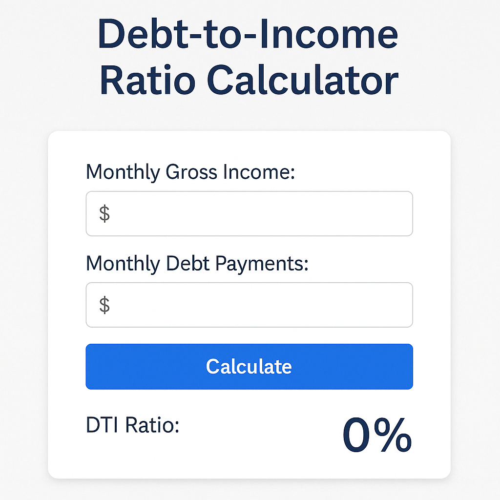 Debt-to-Income Ratio（DTI）ってなに？
