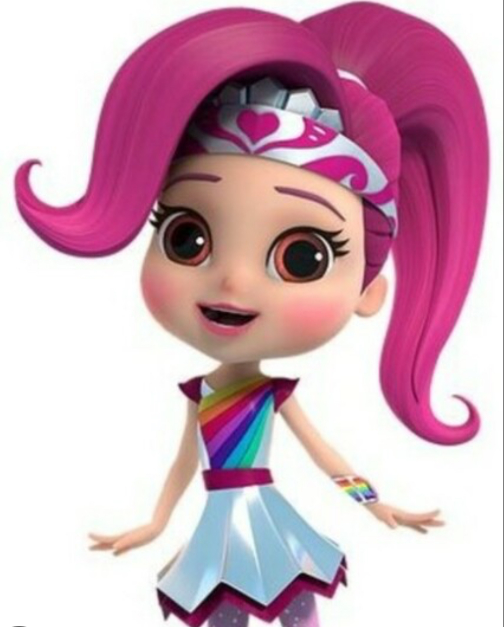 Aileen Mythen als Rosie Redd in "Rainbow Rangers"