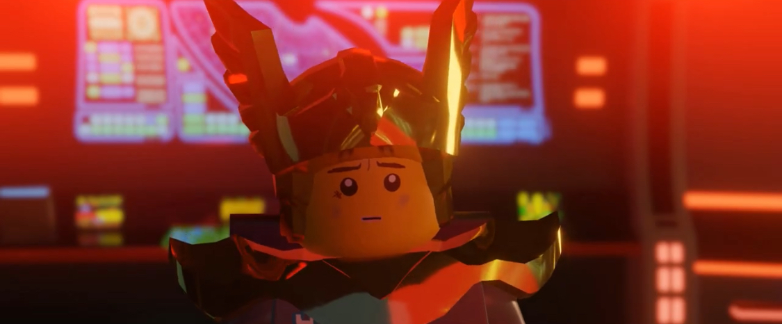 Caris Crane in "Lego Space 2202"
