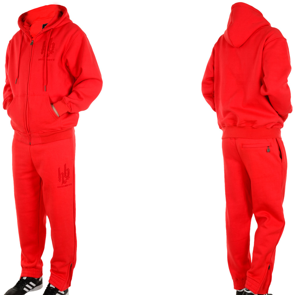 Nike jogginganzug rot herren clearance