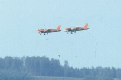Swallows - 2x SIAI-Marchetti SF.260M - ST-25 + ST-35 (Belgische Luftwaffe)