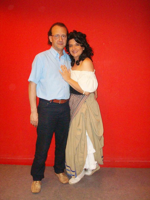 CARMEN 2008 con mi querido  amigo Eliberto