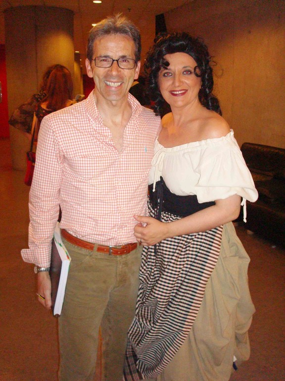 Con Andrés Ibiricu en CARMEN 2008