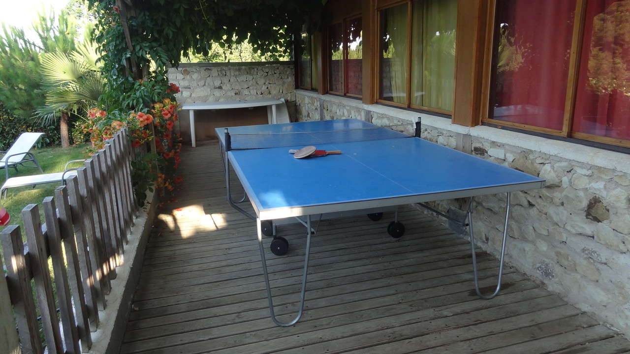 La table de ping pong