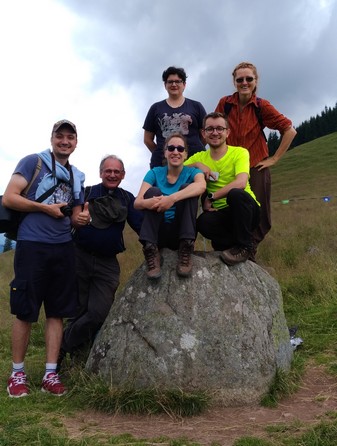 Le groupe des Baladins à Zakopane