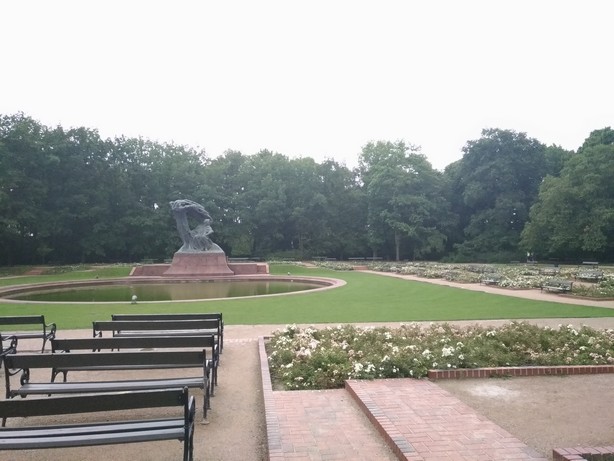 Le parc de Varsovie