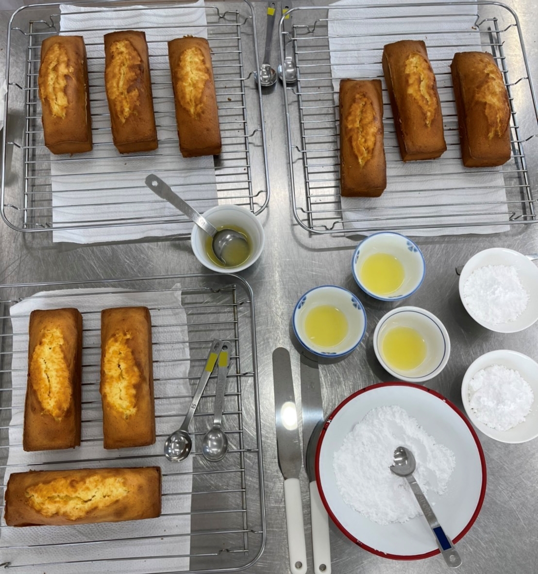 食生産　レモンケーキ勉強会