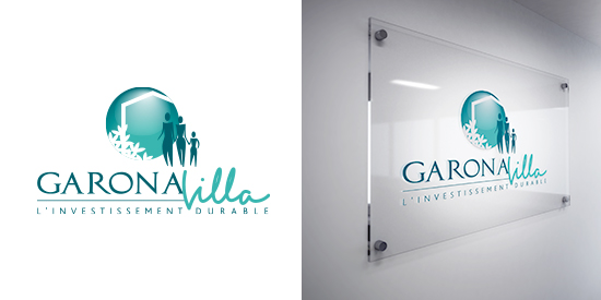 Logo Garonna Villa - constructeur de maison individuelle