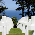 COLLEVILLE SUR MER - Le cimetière américain - 56 km