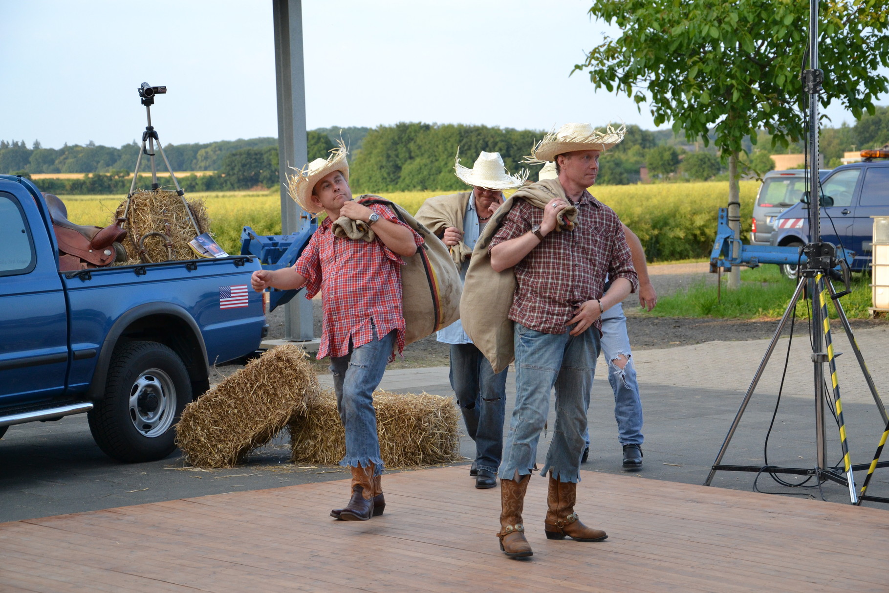 Die Lone-Star-Cotton-Pickers mit Footboogie!