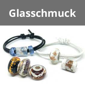 Glasschmuck, Ascheschmuck, Glasperlen, Erinnerungsschmuck aus Glas, Glasperlen, Ohrringe, Ohrstecker, Ascheglasschmuck,