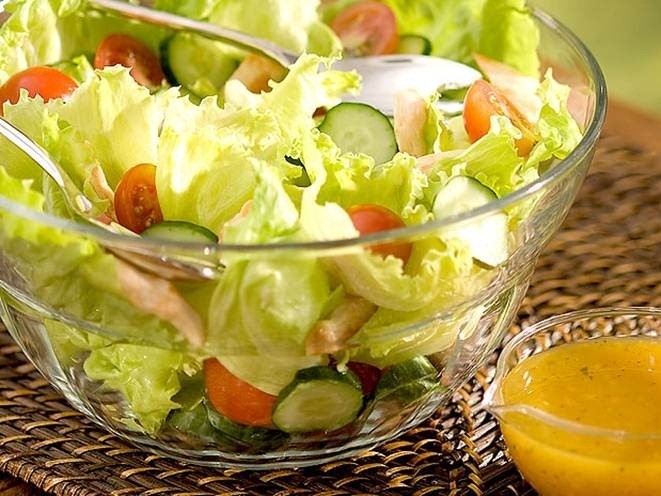 Salada Ao Molho De Queijo Com Figo E Presunto Parma Site De