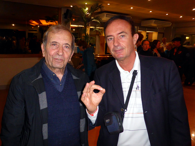 Avec Narno Vicente, Professeur Emérite d'Océanologie & Responsable scientifique de l'Institut Océanique Paul Ricard