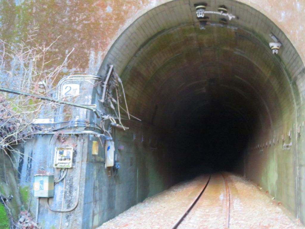2番目の1㎞を超えるトンネル