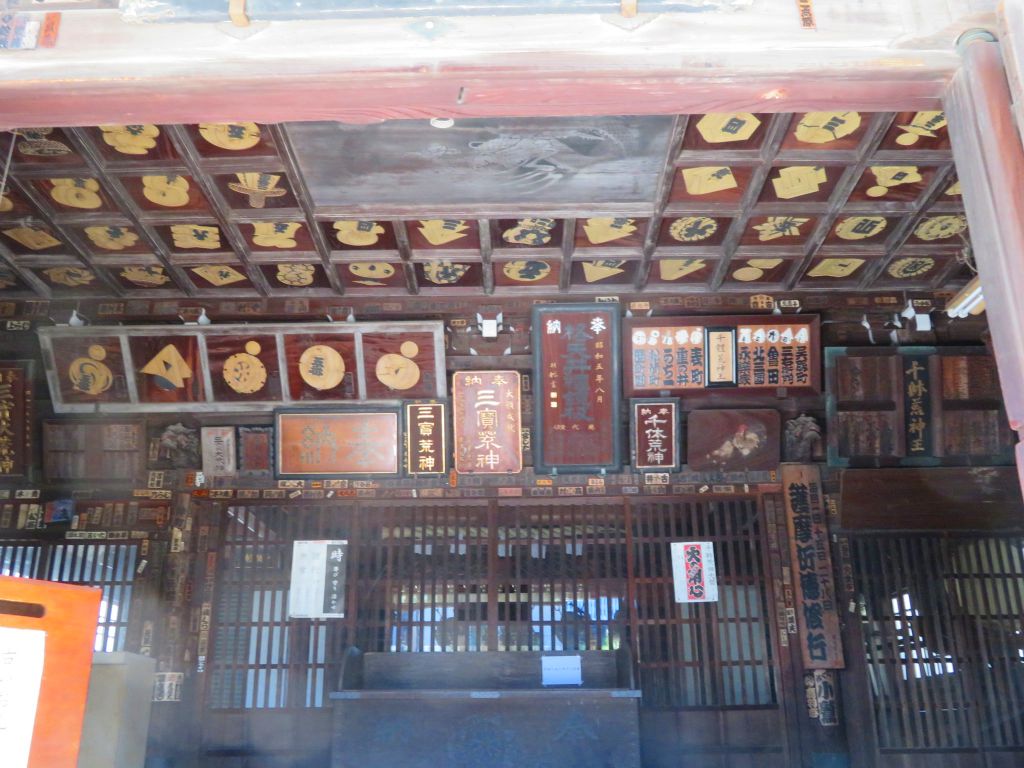 海雲寺の綺麗な格天井