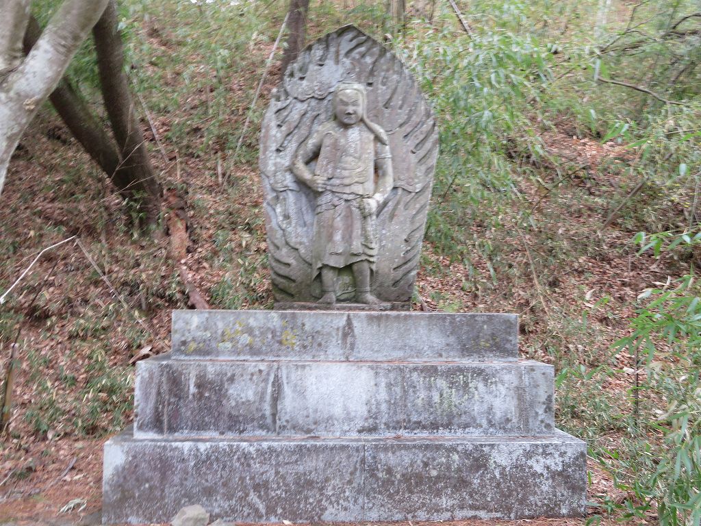 要害山城にある不動尊