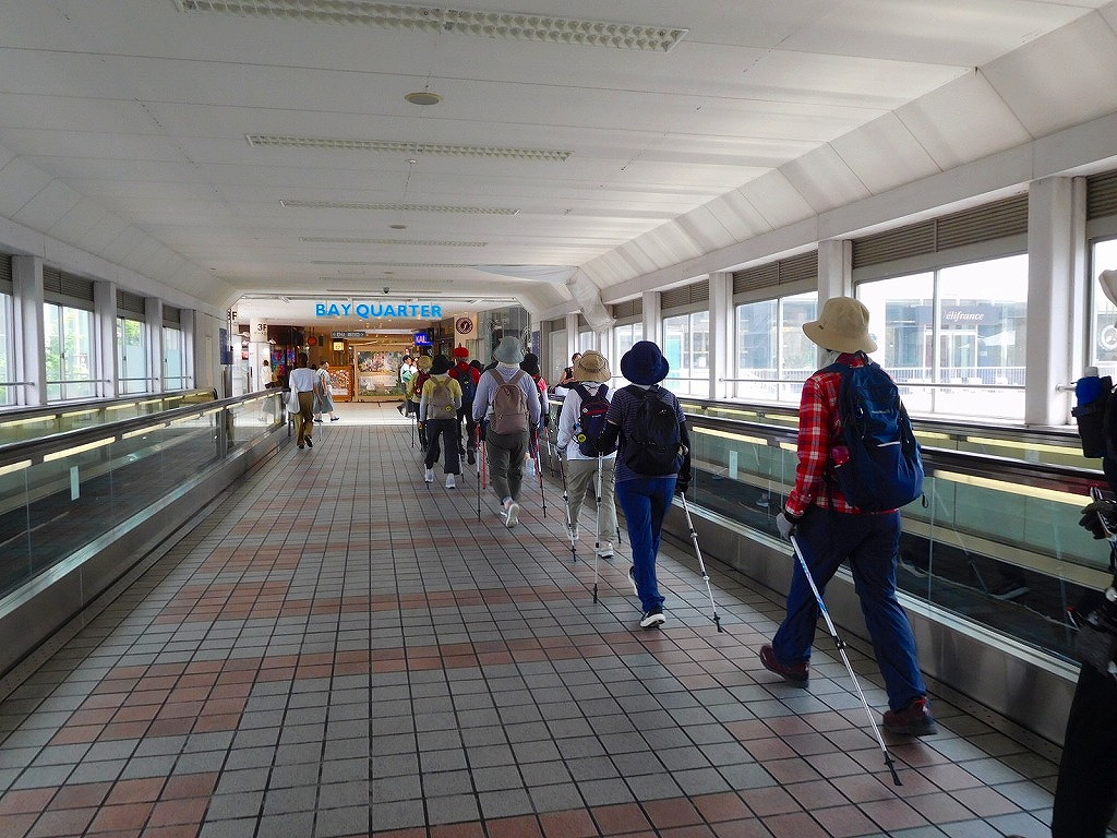 横浜ベイクォーター到着