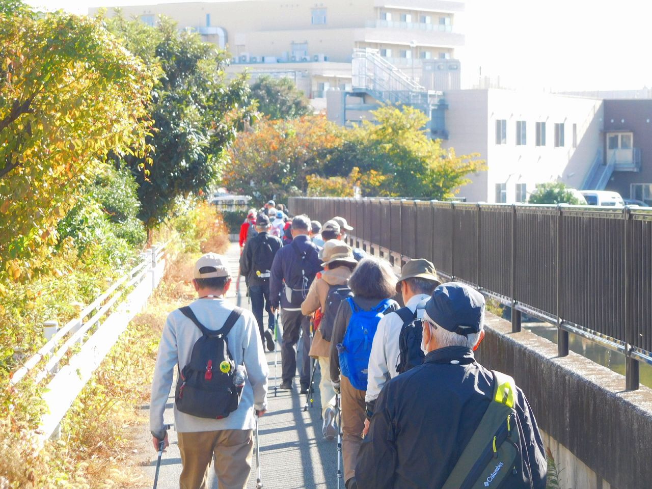 間もなく渋川に合流