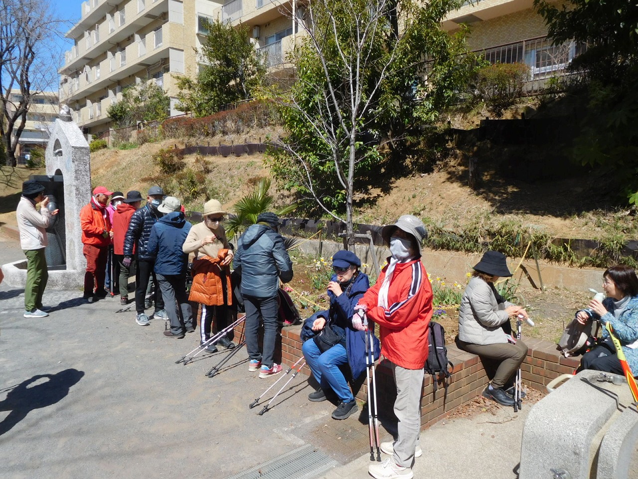 市ヶ尾第三公園帰着