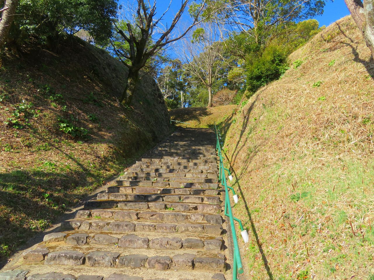 本丸への登城口