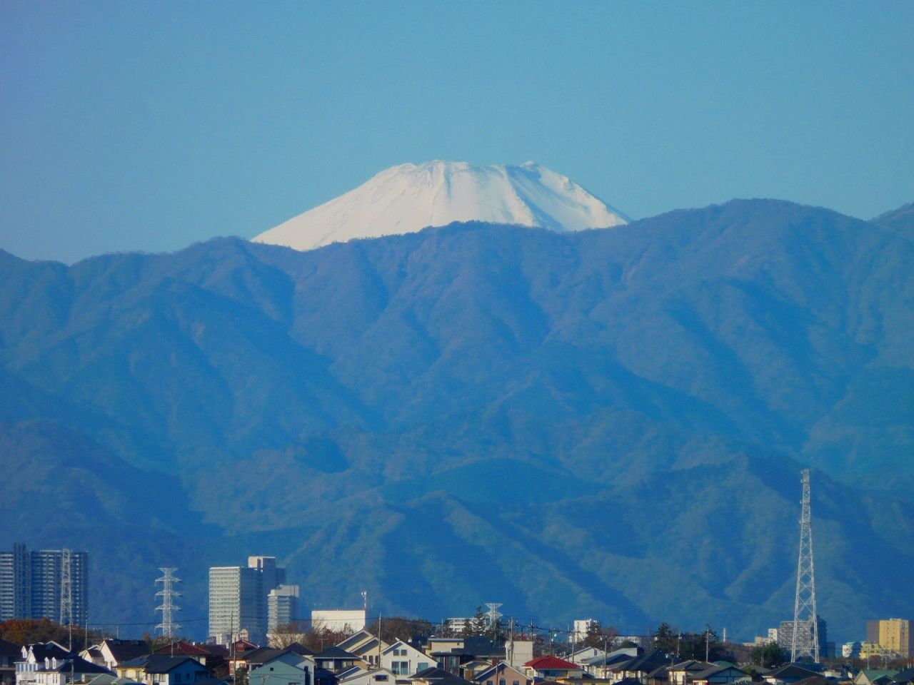 富士山も綺麗てす