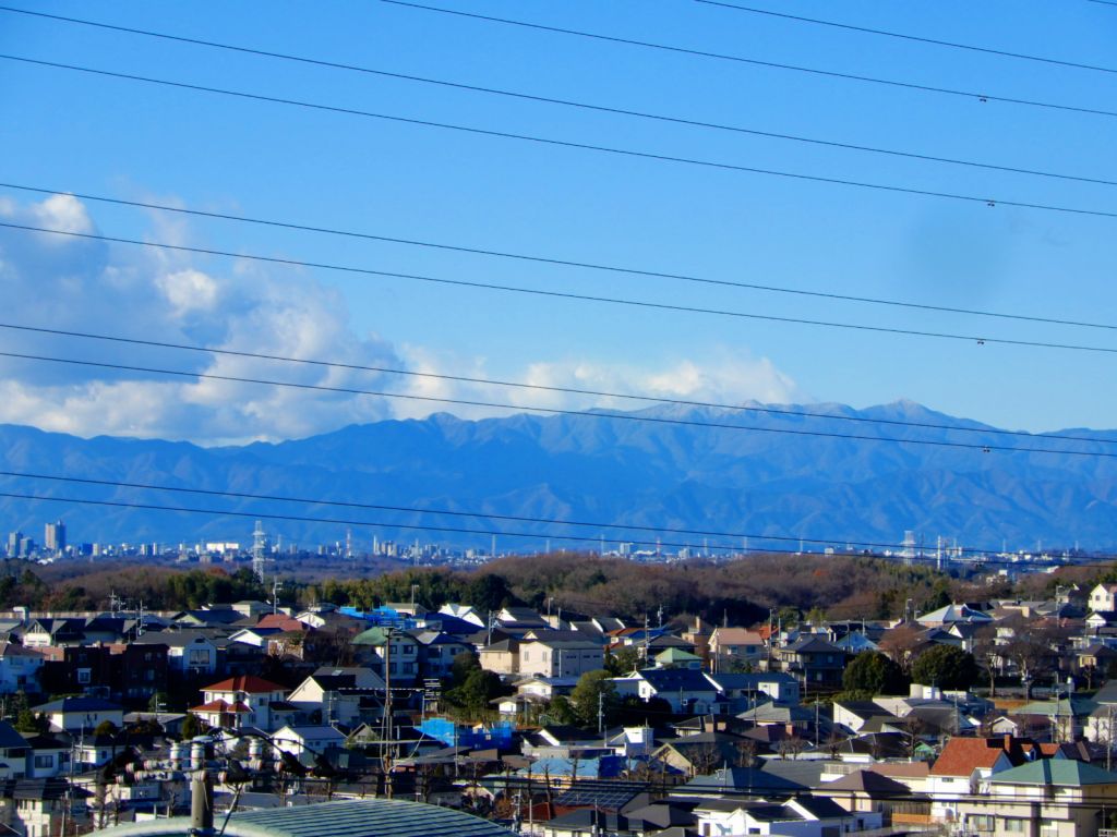 こんな絶景です　雲が邪魔ですね〜