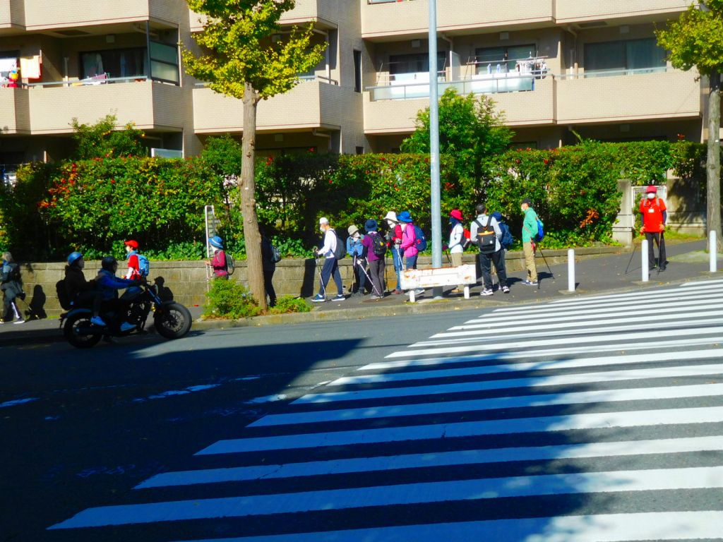 すすきの公園をスタート