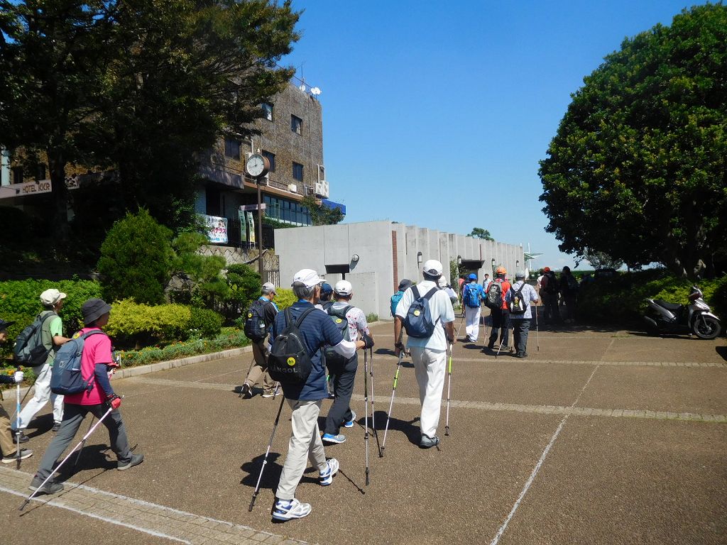 港の見える丘公園で休憩