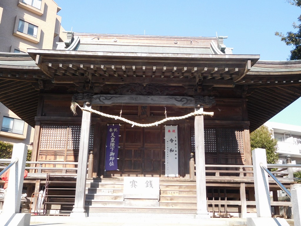 ANWでは初めて驚神社に参拝します