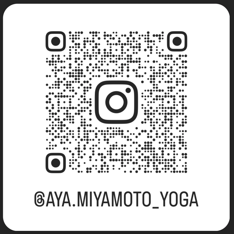 ヨガ講師活動のInstagram→画像クリック