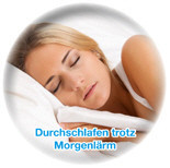 Endlich gesunder Schlaf ohne Morgenlärm bei ausreichend Frischluft!