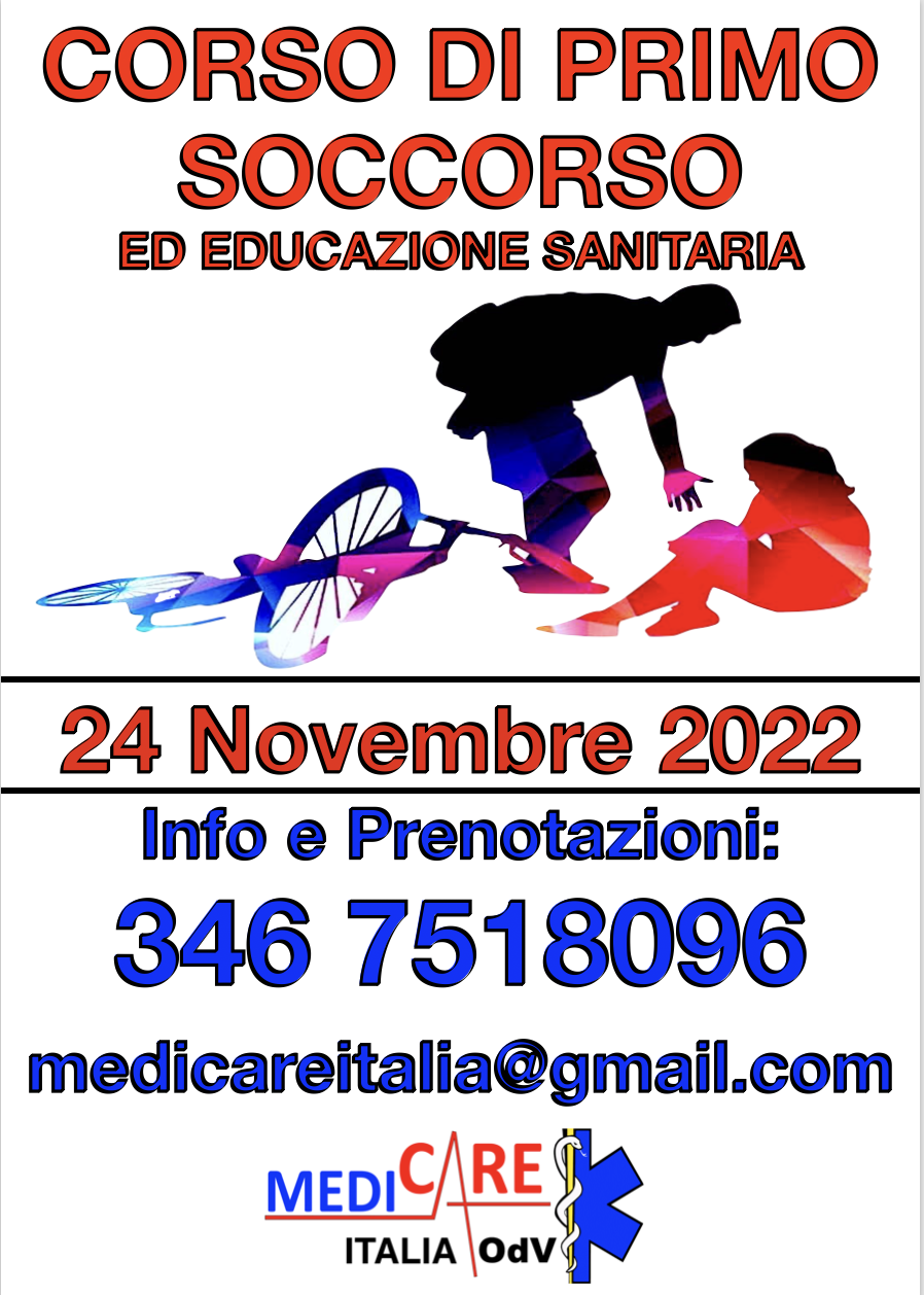 Corso Primo Soccorso ed Educazione Sanitaria