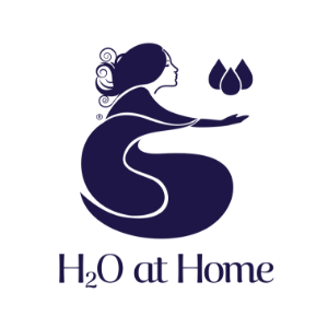 Logo H2O, écologie, ménage à l'eau, produits durables