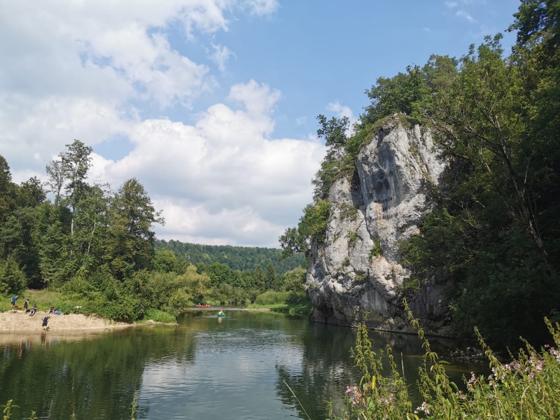 Amalienfelsen, Inzigkofen - schöne Wanderungen & Kanutouren im Oberen Donautal 