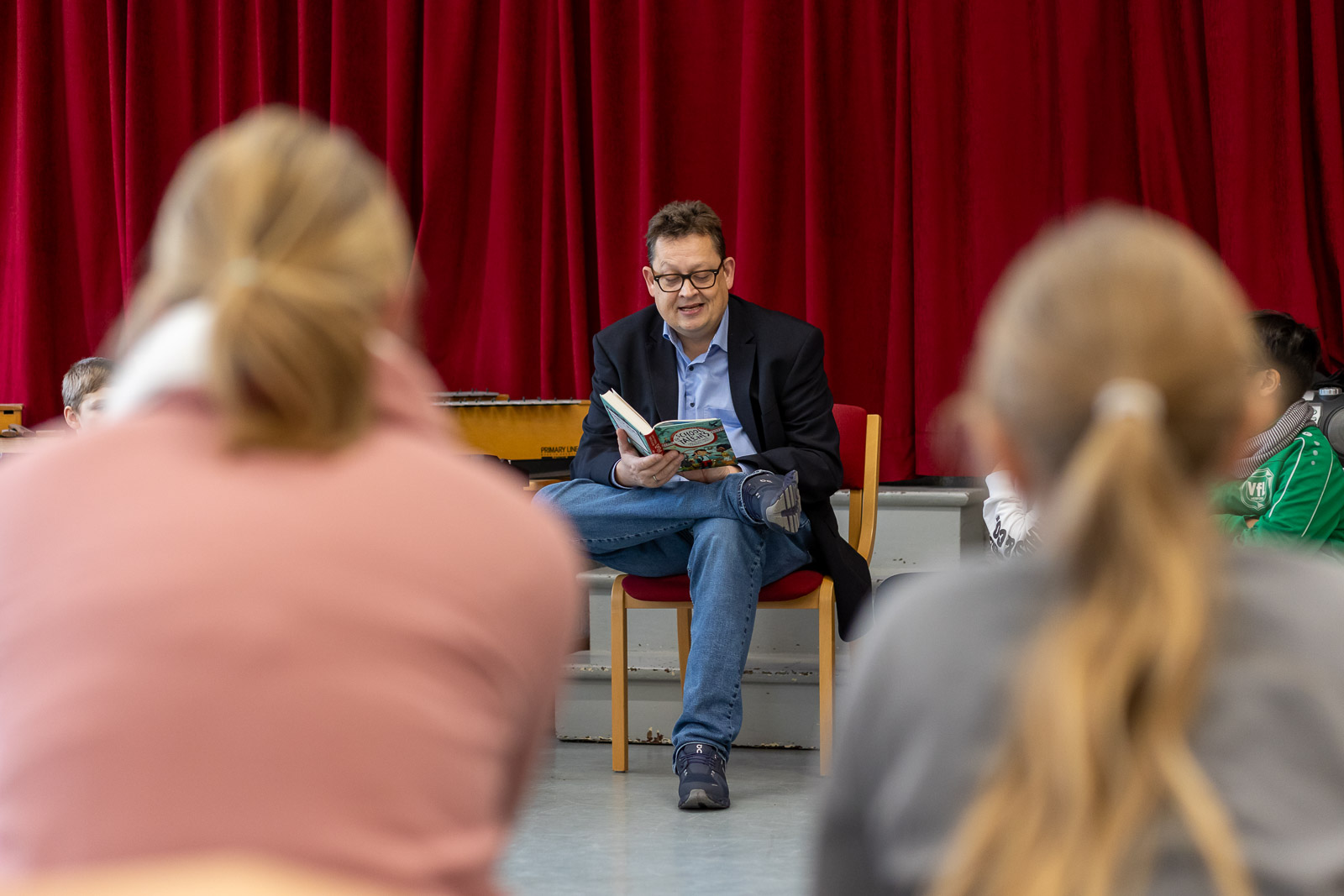 Fotogalerie: Vorleseprojekte Herbst/Winter 2024