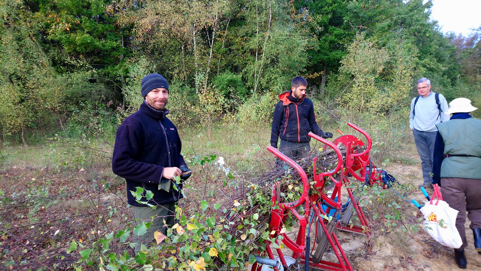 Création de fagots pour du génie écologique (Eco_Saule'ution)