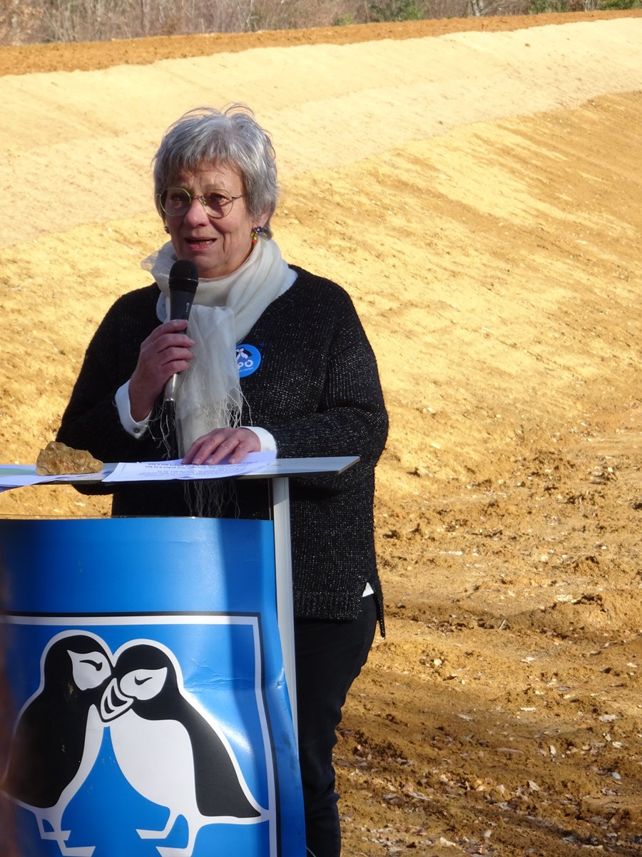 Prise de parole de Marie-Paule de Thiersant, présidente de la LPO Auvergne Rhône Alpes (AURA)