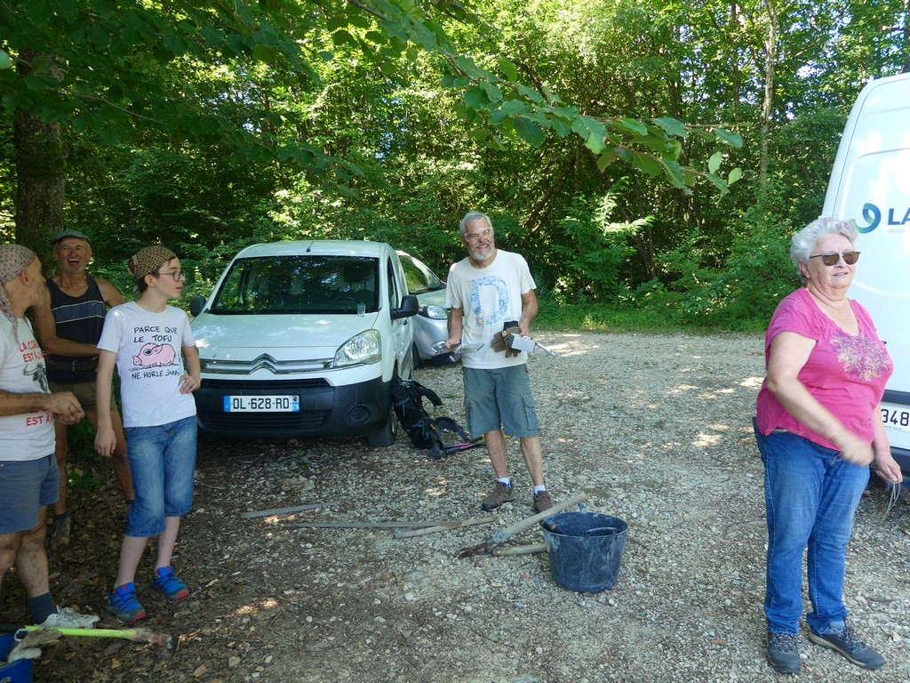 Petite pause gourmande pour boire et reprendre des forces