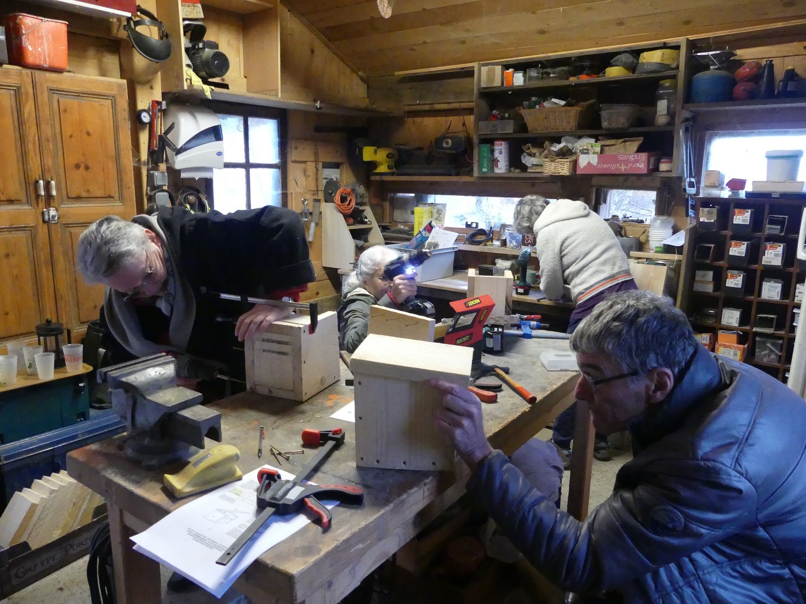 Le groupe du matin