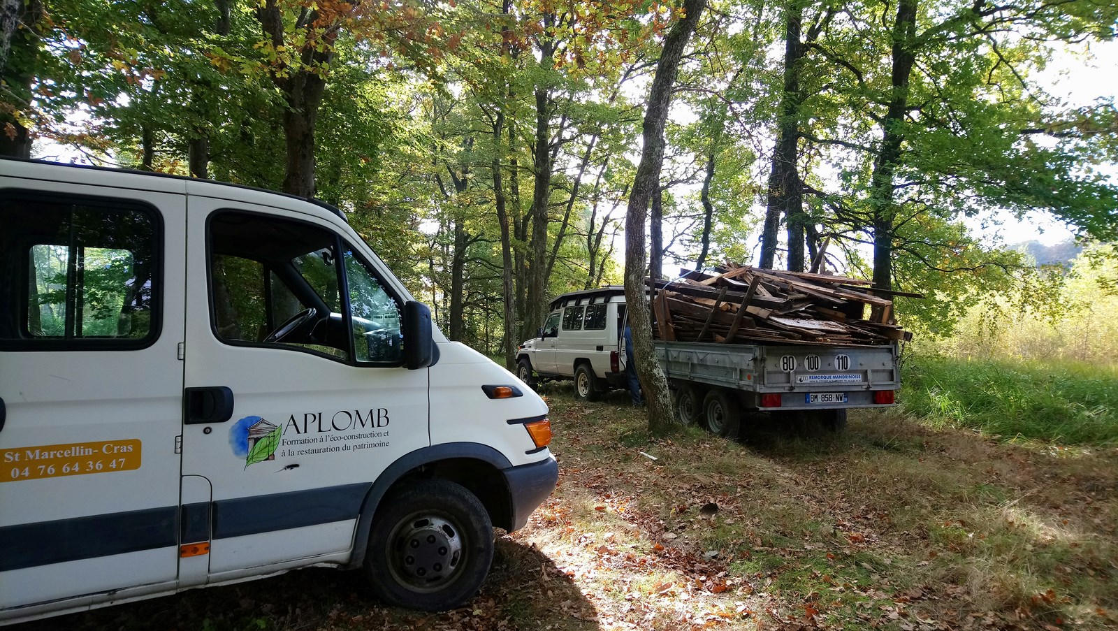 Evacuation de déchets en partenariat avec une association