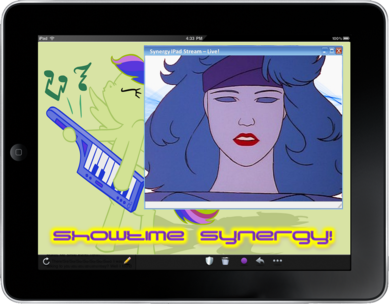 Showtime Synergy iPad Stream application