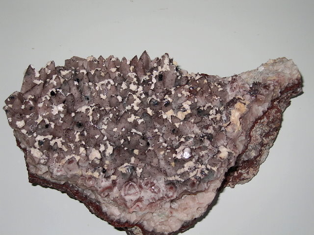 Calcit, Dolomit,Hämatit Stbr Artenberg Schwarzwald