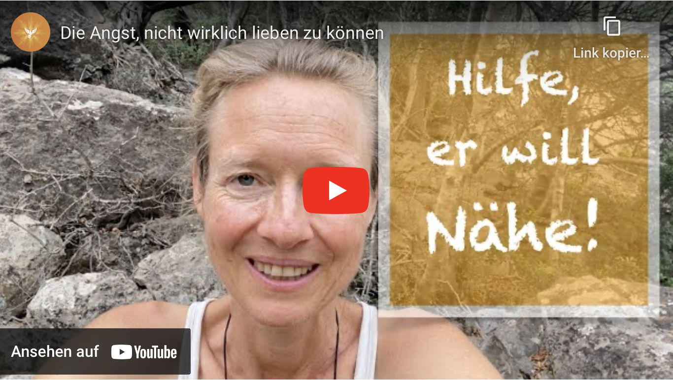 Die Angst, nicht wirklich lieben zu können