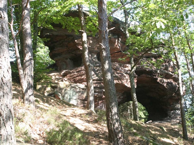 Felsen im Pfälzerwald