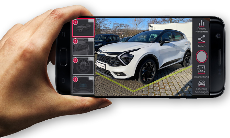 Perfekte Fahrzeugbilder Mit Der Cargrafixx App Fahrzeugbilder Freistellen Retusche