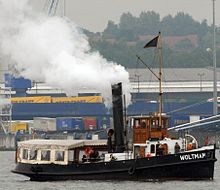 Dampfschlepper Woltmann