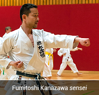 Fumitoshi Kanazawa sensei, Instruktor im Honbu Dojo Japan